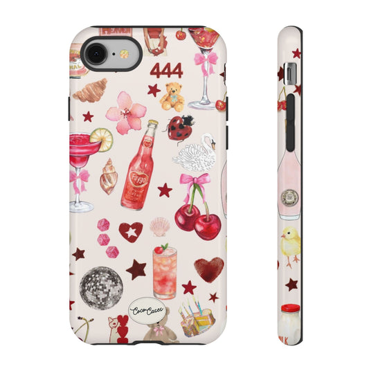 Pink Clutter iPhone Case