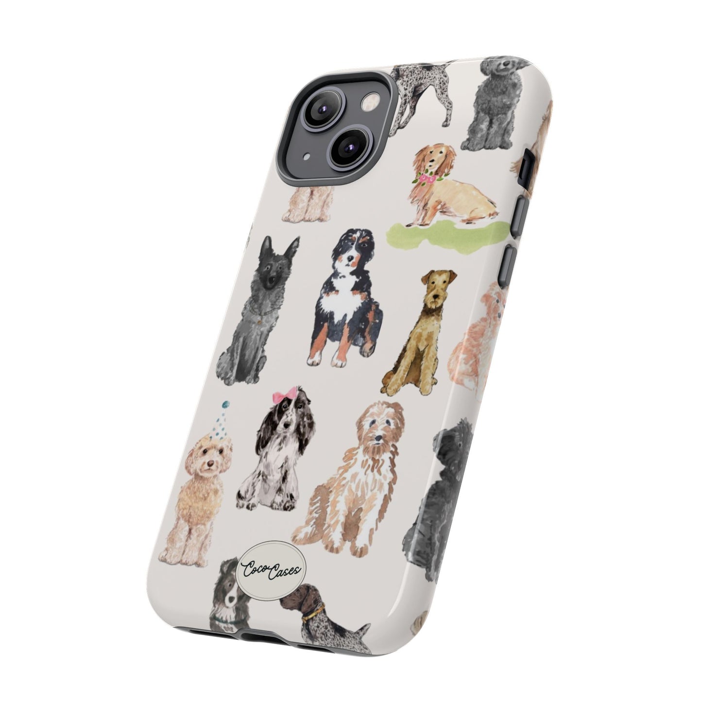 Puppy Party iPhone Case