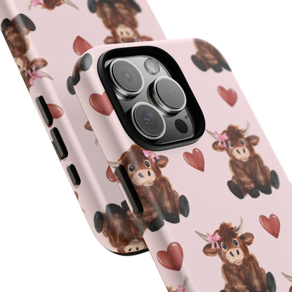 Highland Hearts iPhone Case