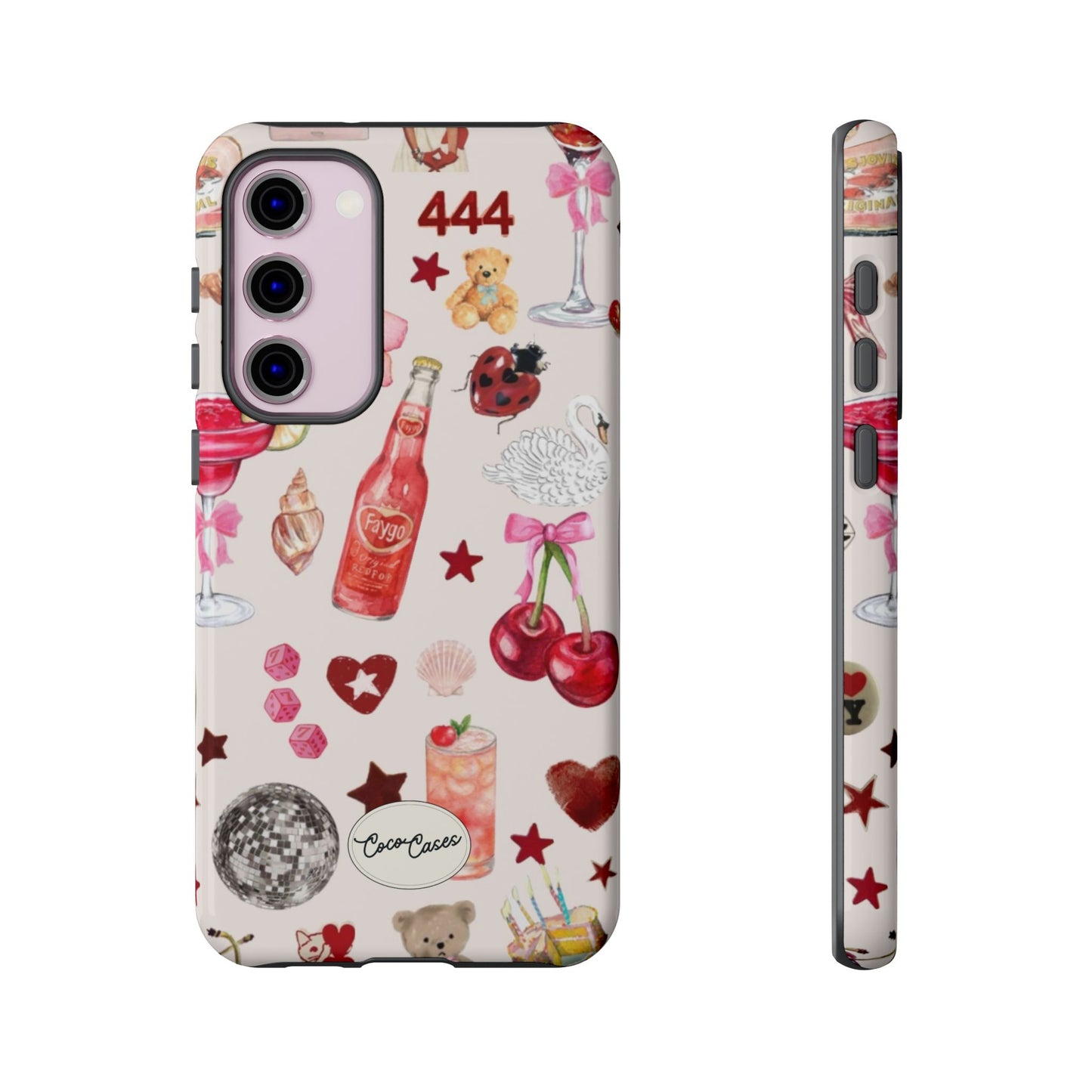 Pink Clutter Samsung Case