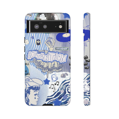 Attention Blues Google Pixel Case