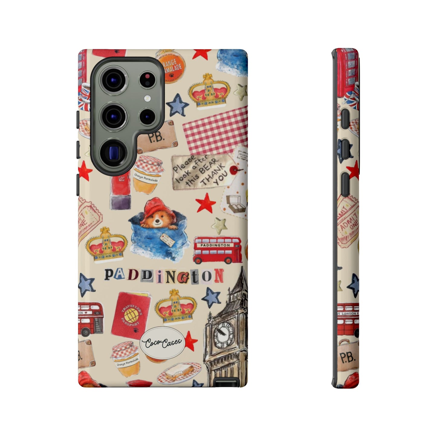 London Bear Samsung Case