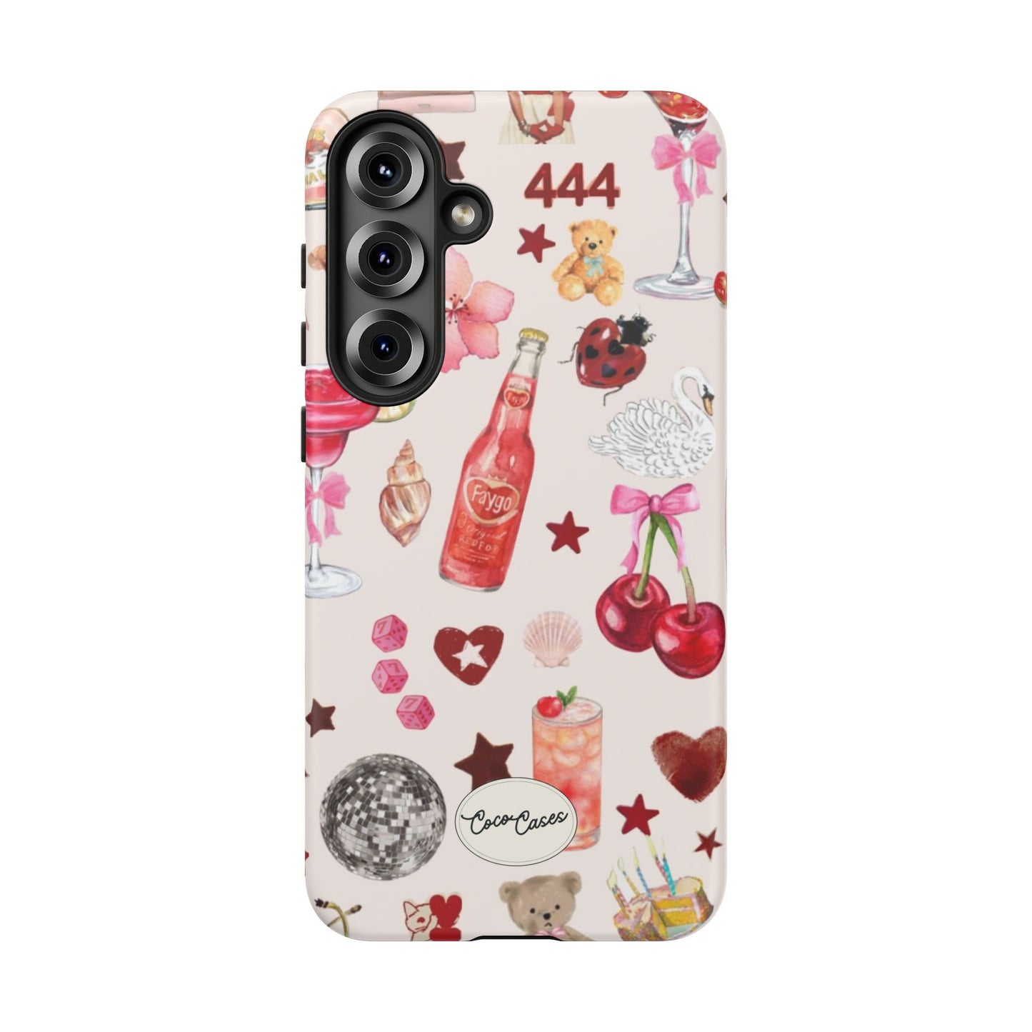 Pink Clutter Samsung Case