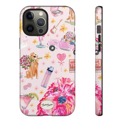 Dog Doodles iPhone Case