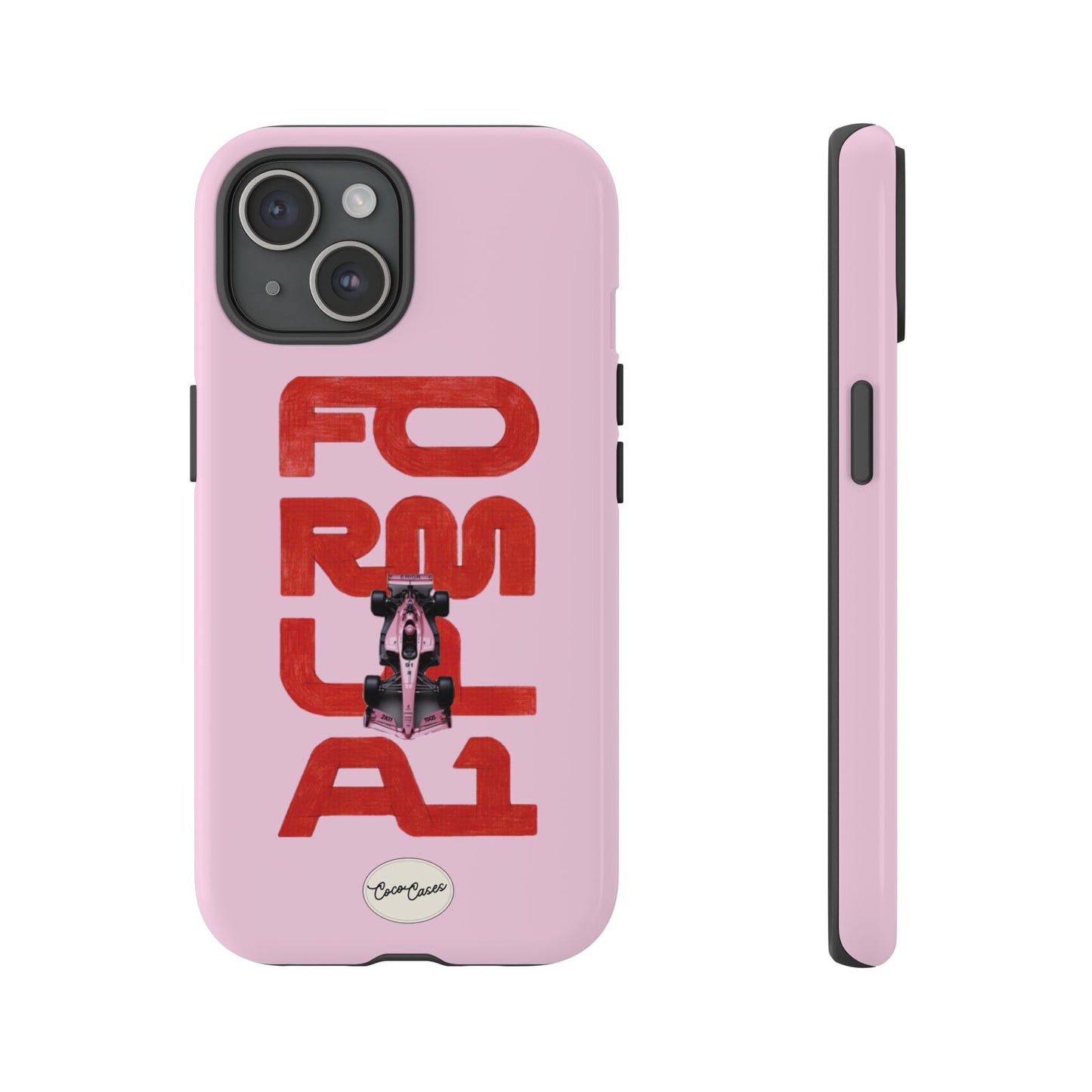 Pink Pitstop iPhone Case
