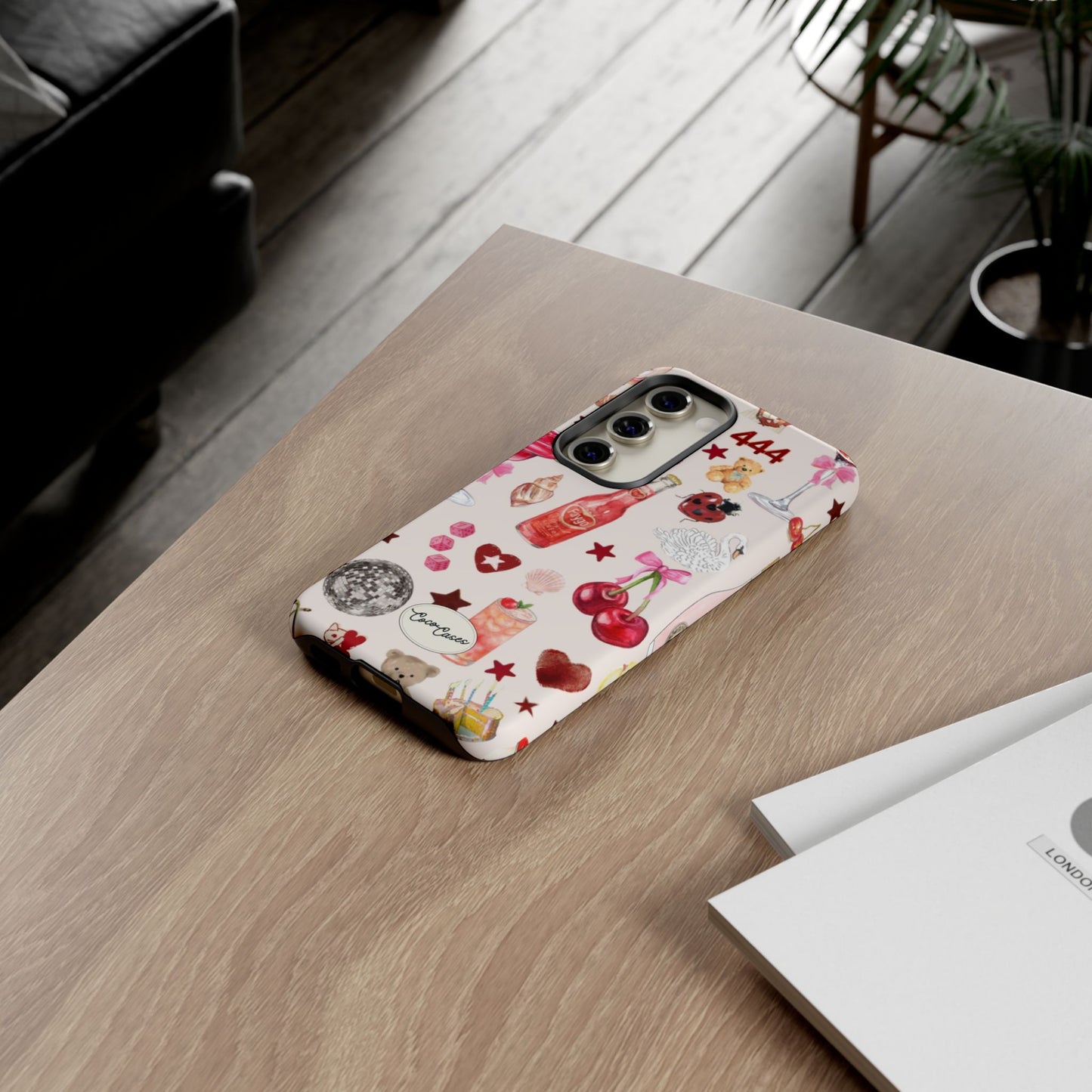 Pink Clutter Samsung Case