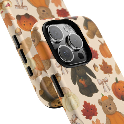 Autumn Teddies iPhone Case