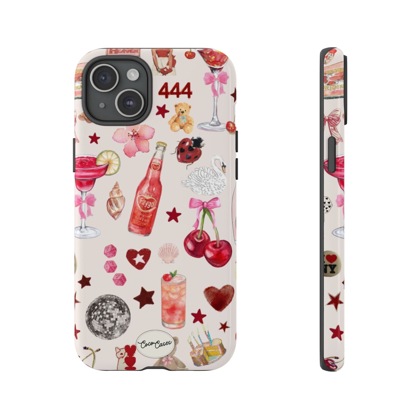 Pink Clutter iPhone Case