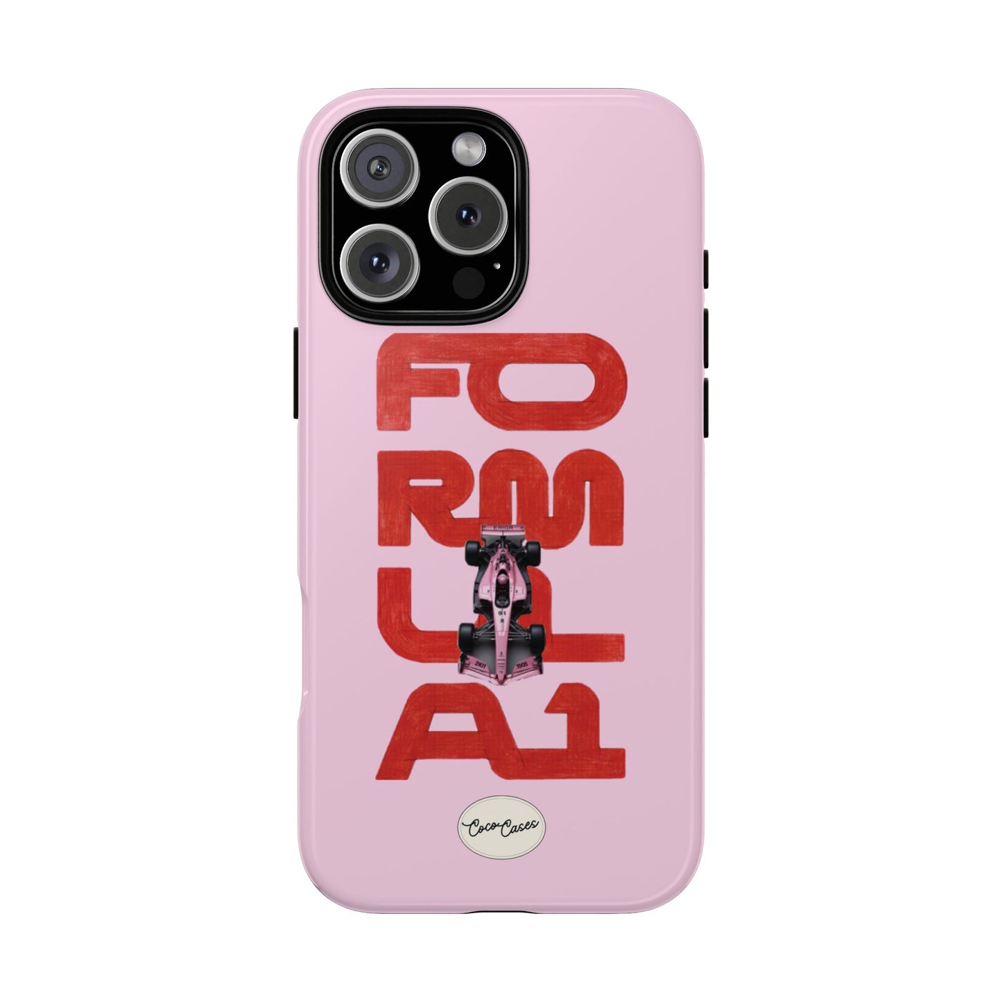 Pink Pitstop iPhone Case