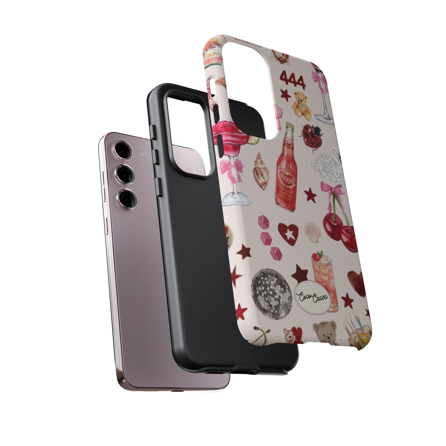 Pink Clutter Samsung Case