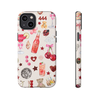 Pink Clutter iPhone Case