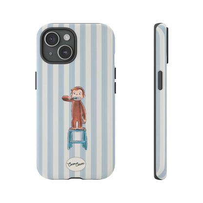 Striped Monkey iPhone Case