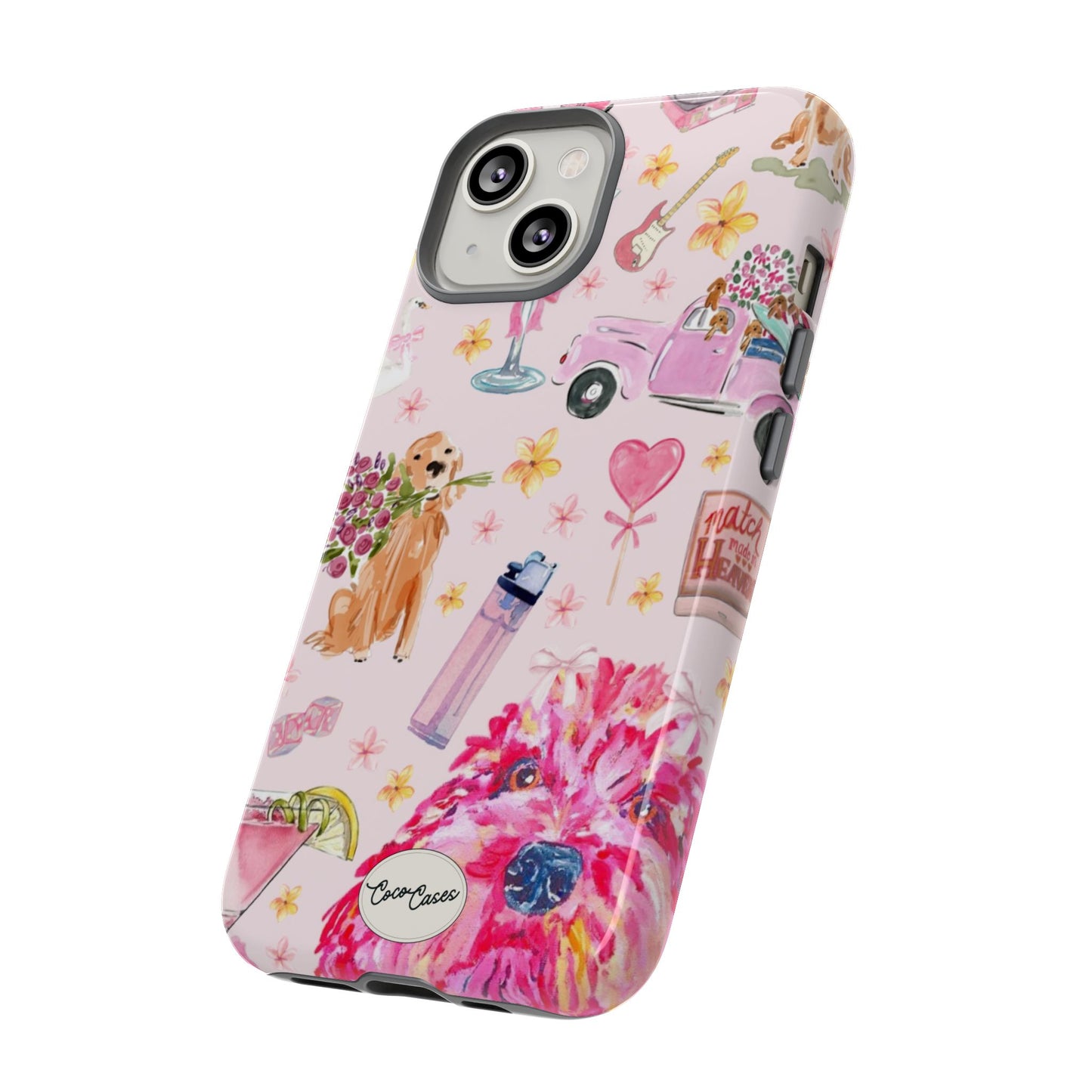 Dog Doodles iPhone Case