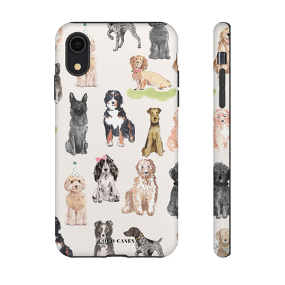 Puppy Party iPhone Case