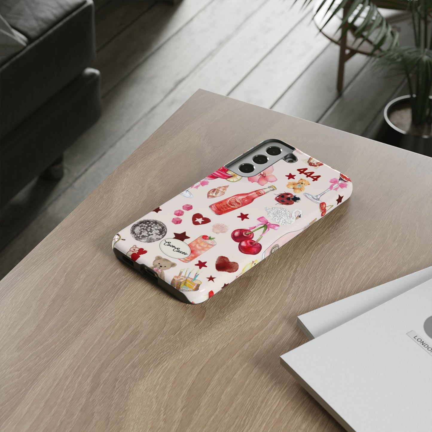 Pink Clutter Samsung Case