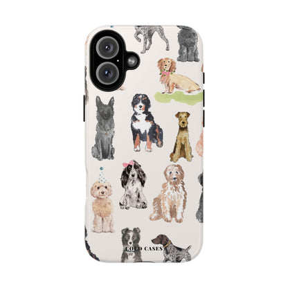 Puppy Party iPhone Case