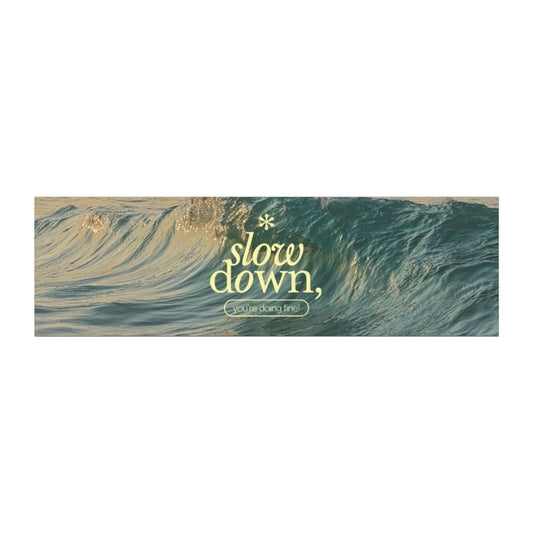 Slow Down Car Magnet