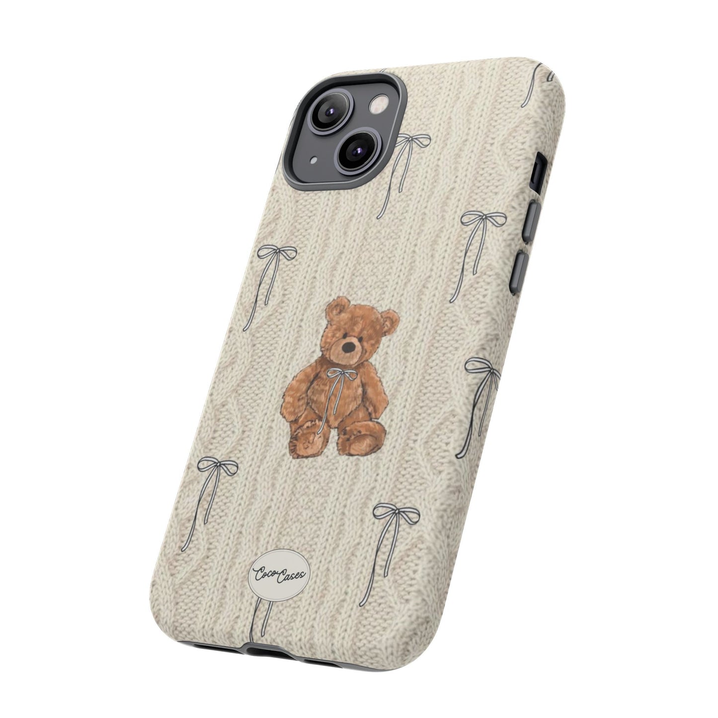 Little Bow Bear iPhone Case