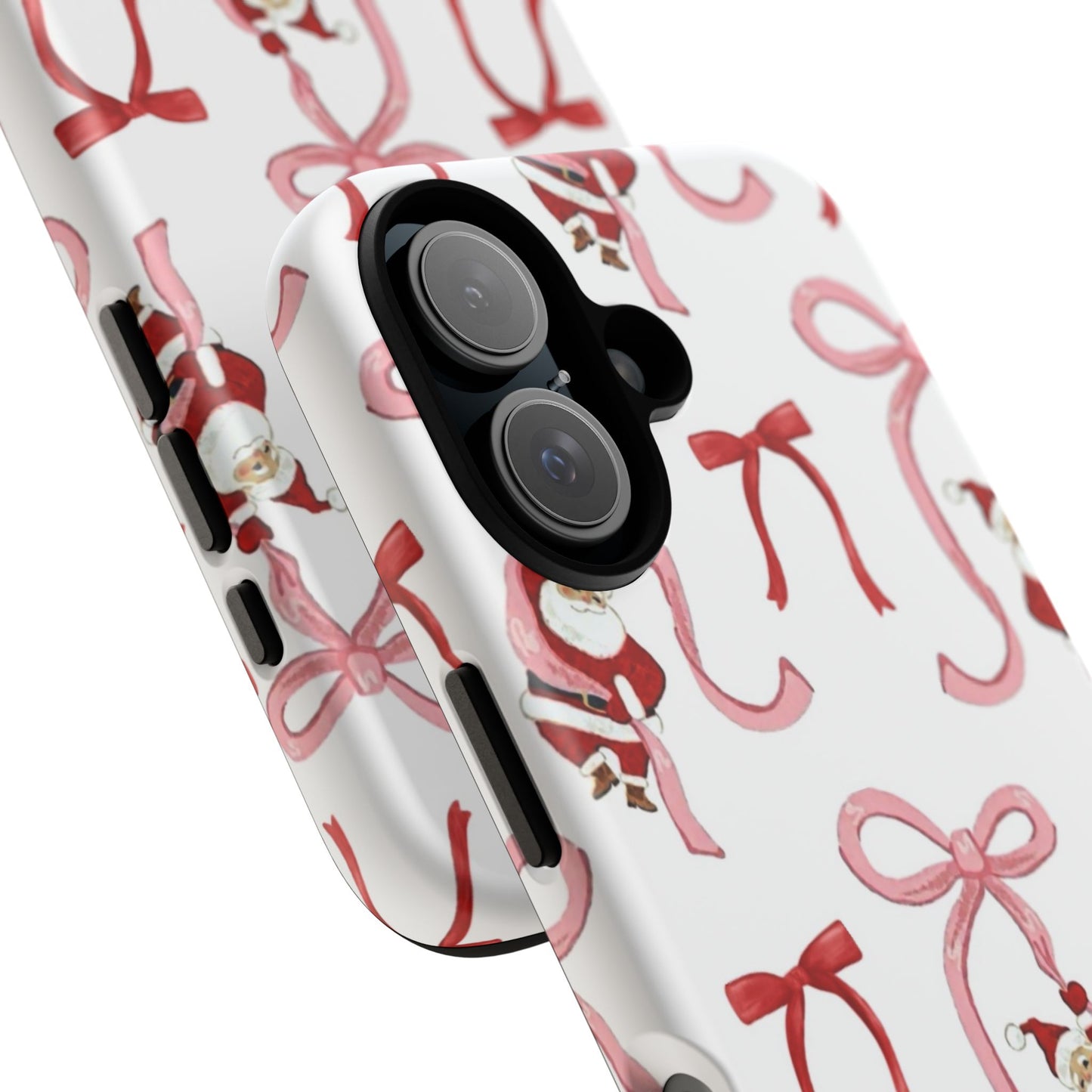 Santa’s Bow Ride iPhone Case