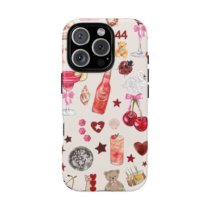 Pink Clutter iPhone Case