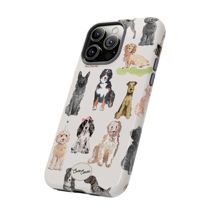 Puppy Party iPhone Case