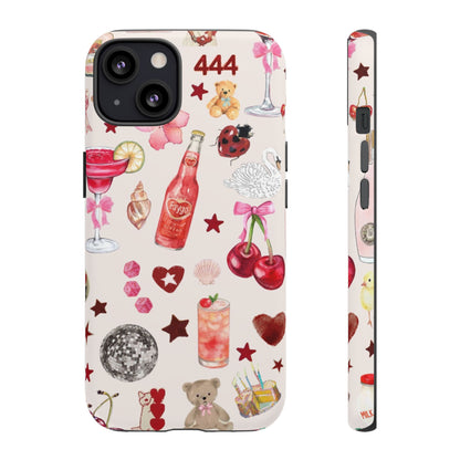 Pink Clutter iPhone Case