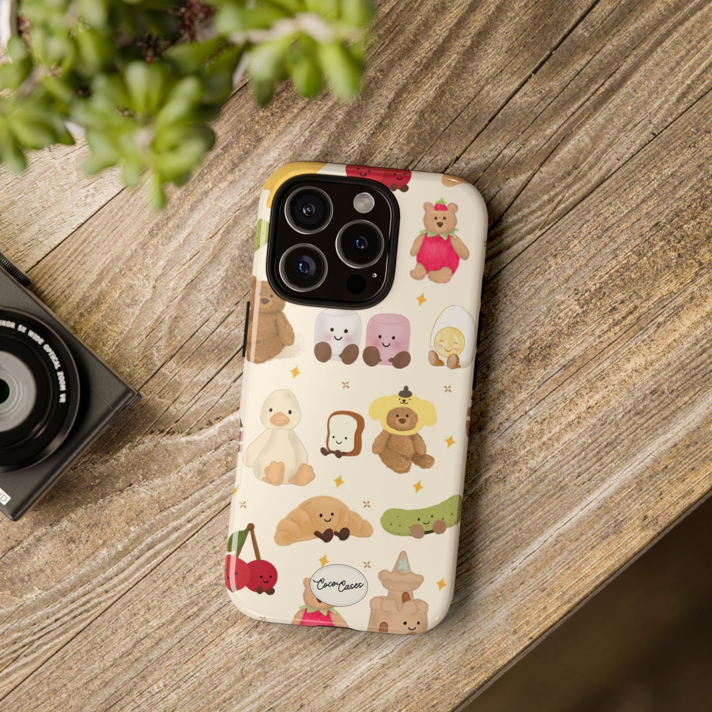 Teddy Chaos iPhone Case