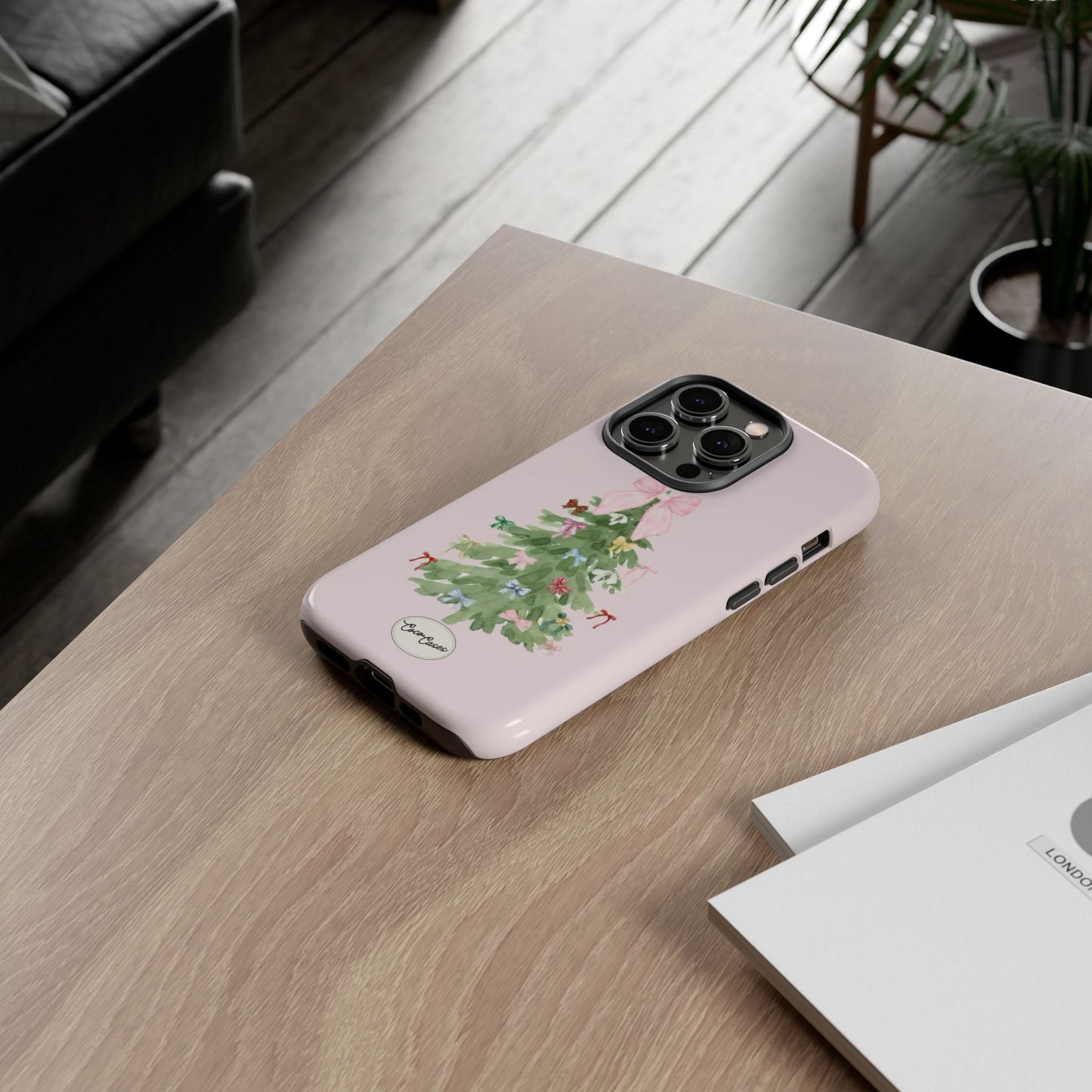 Blush & Pine iPhone Case