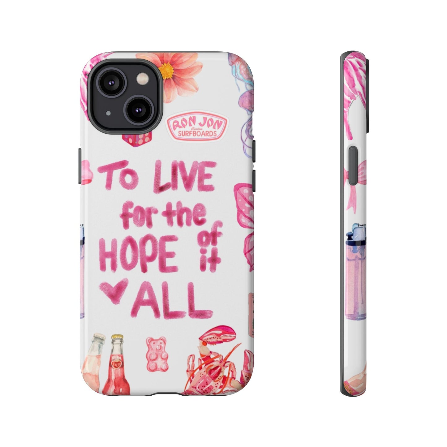 to live for the hope of it all iPhone Case