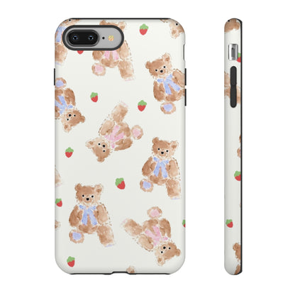 Bears and Berries iPhone Case