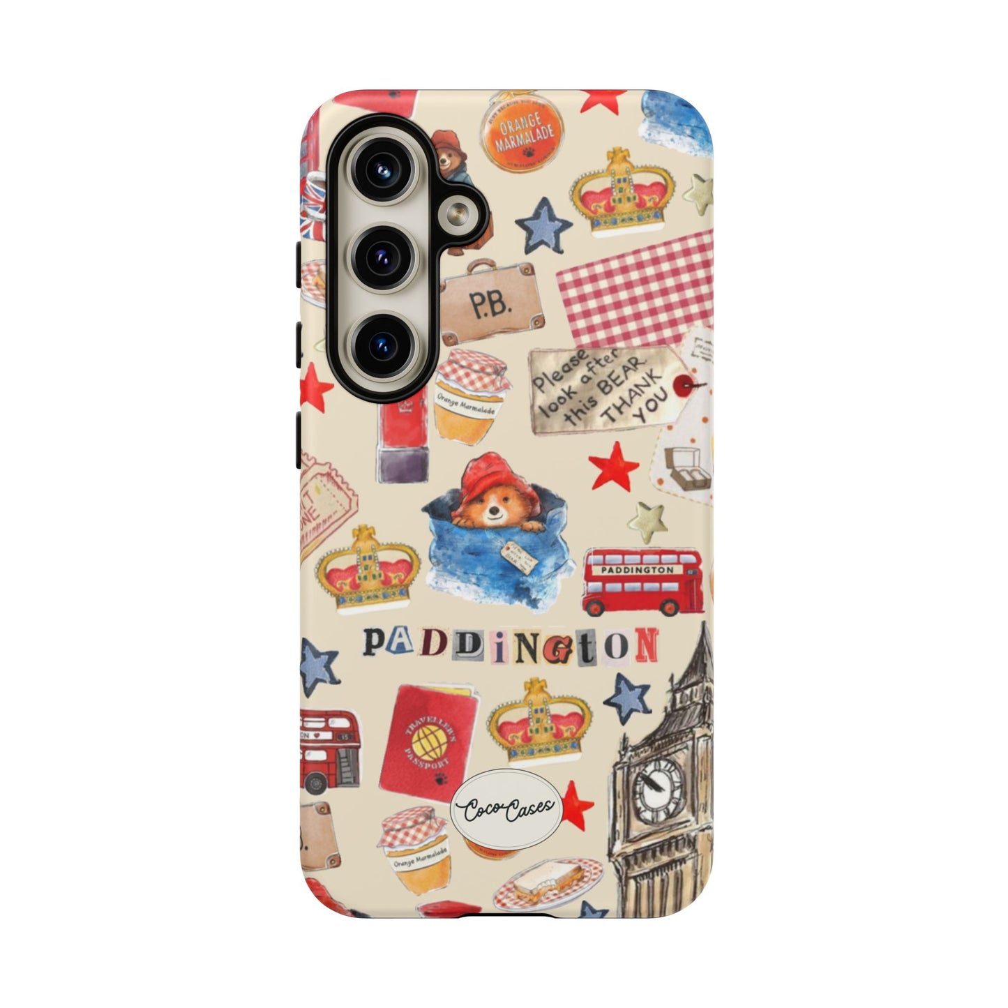 London Bear Samsung Case