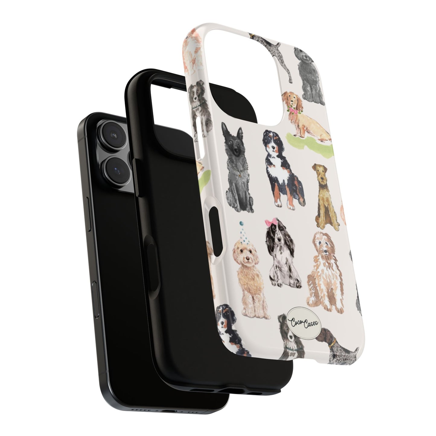Puppy Party iPhone Case