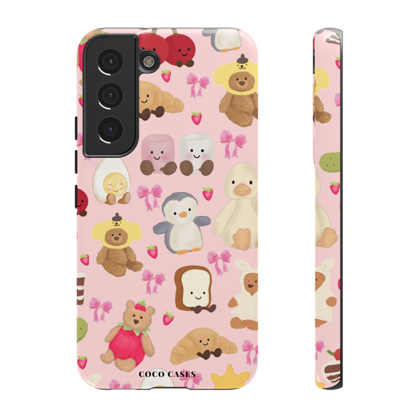 Pink Teddy Samsung Case