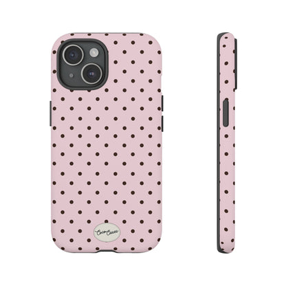 Pink Polka Dot iPhone Case