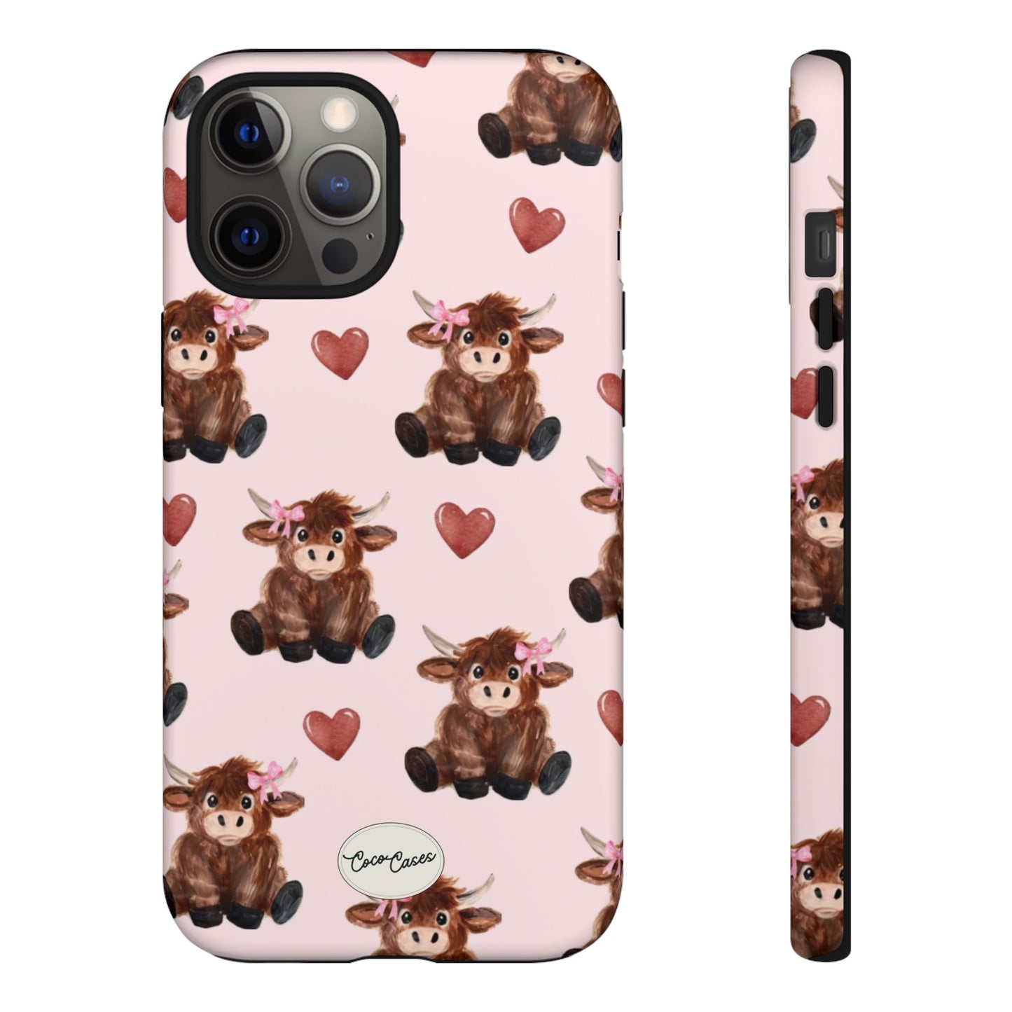 Highland Hearts iPhone Case