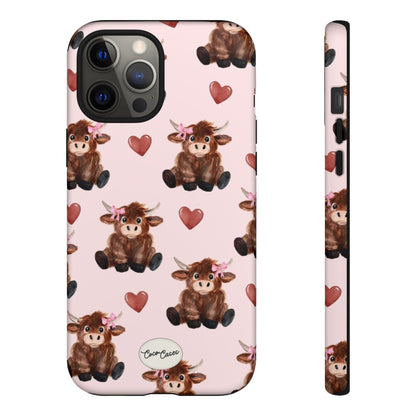 Highland Hearts iPhone Case