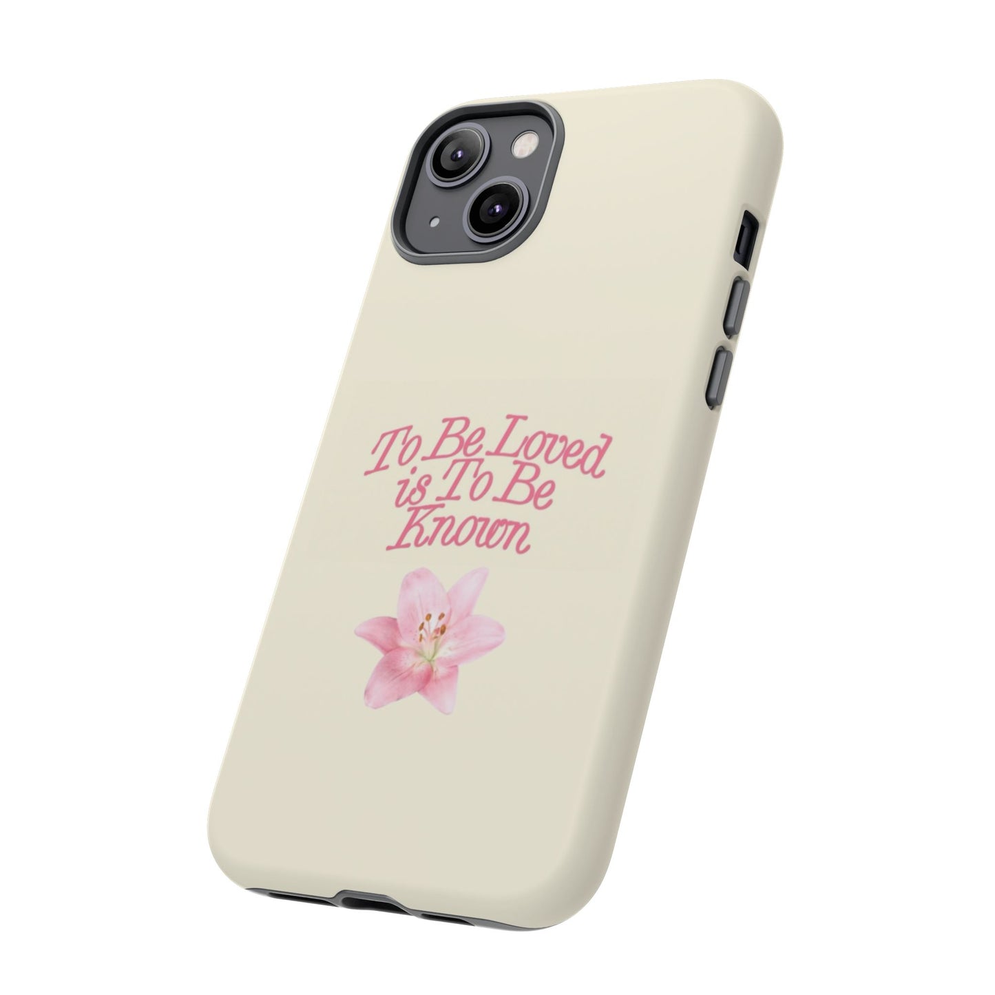 to be loved iPhone Case