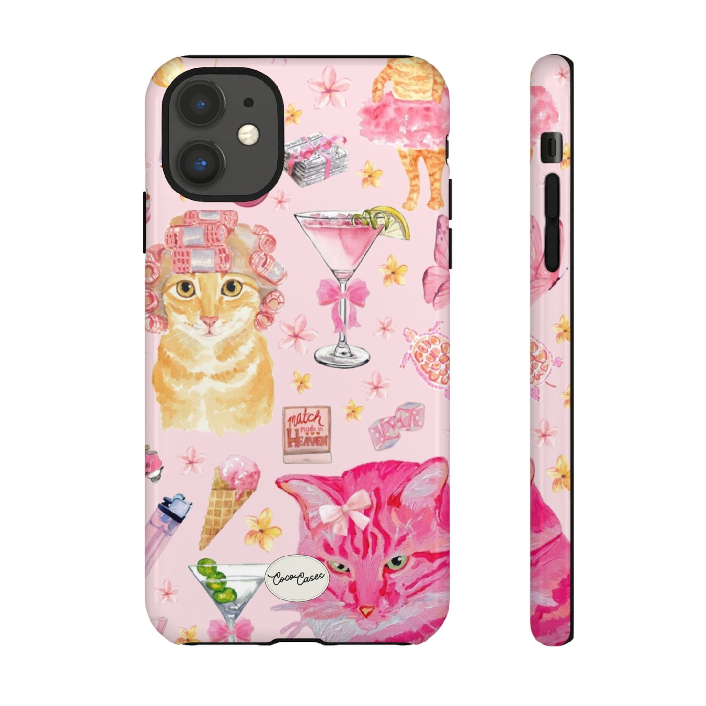 Cat Clutter iPhone Case
