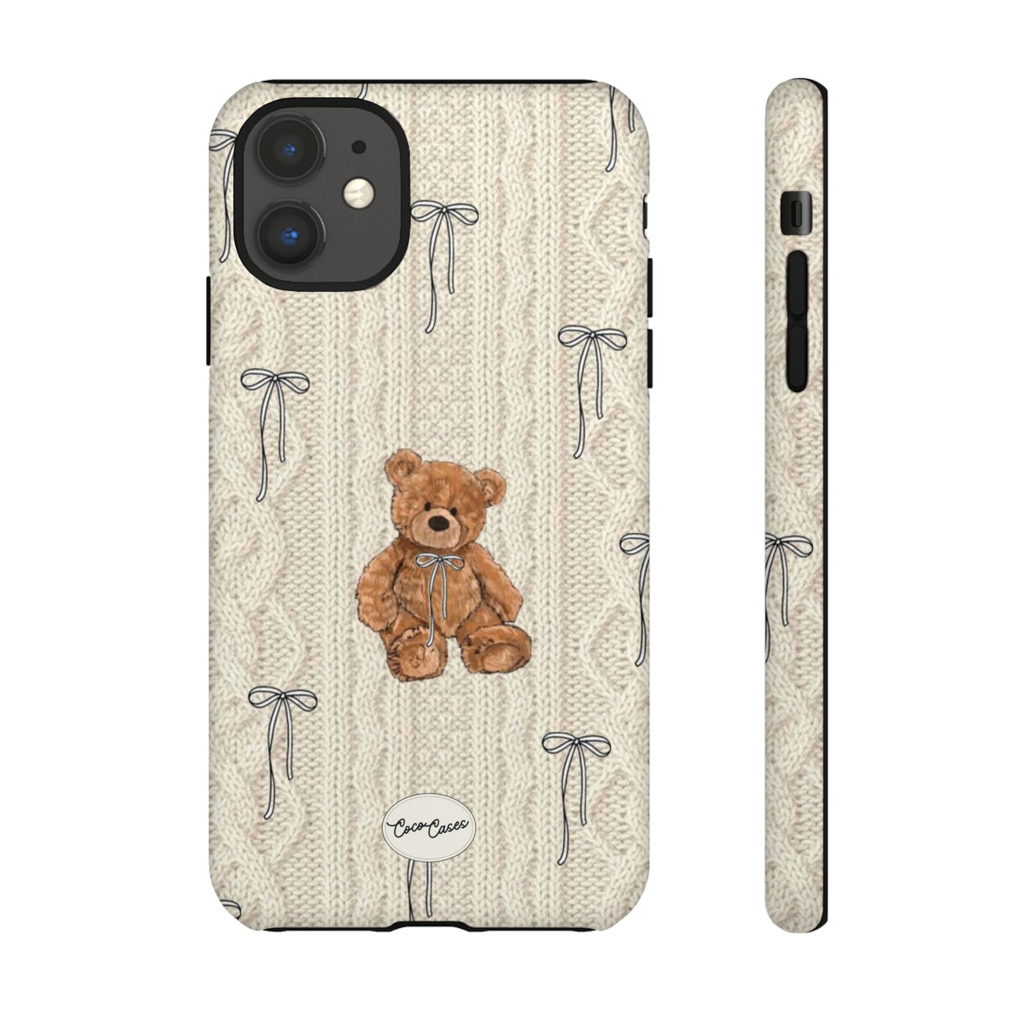 Little Bow Bear iPhone Case