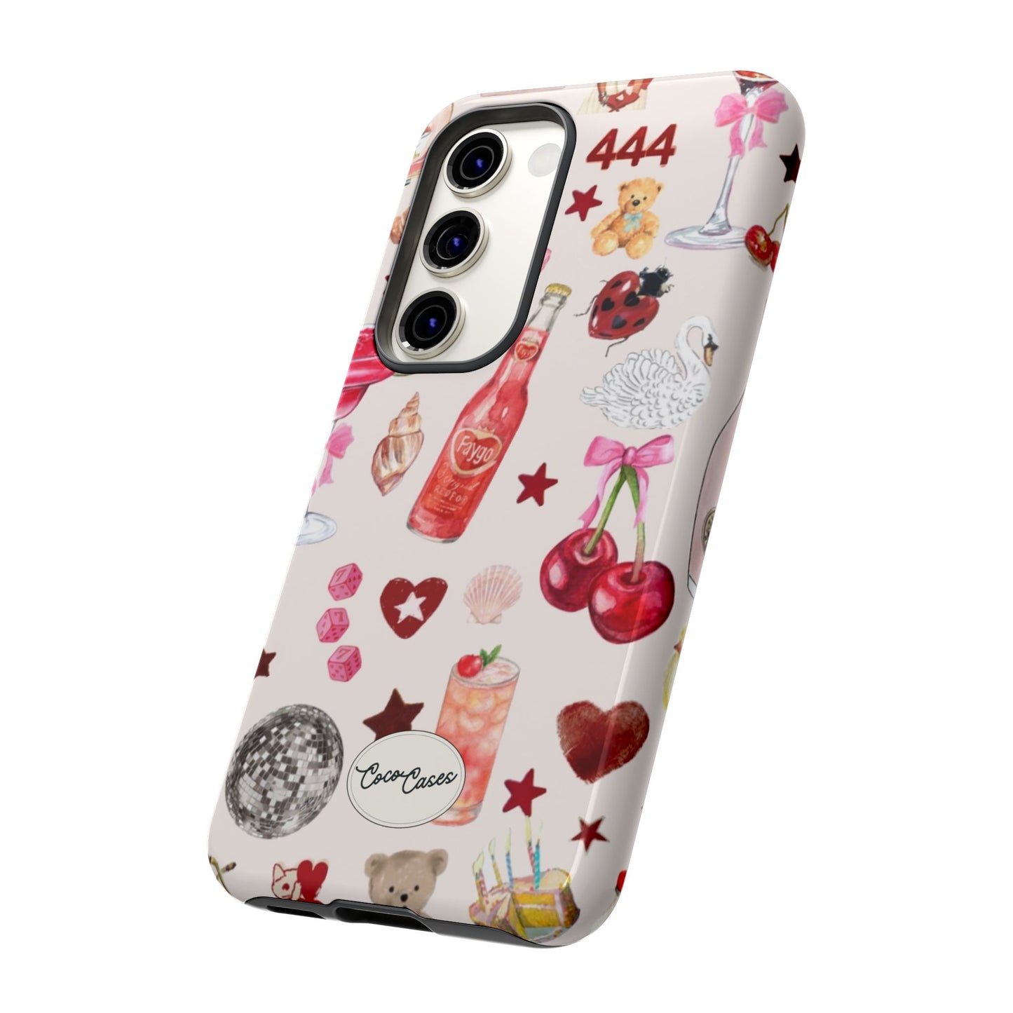 Pink Clutter Samsung Case