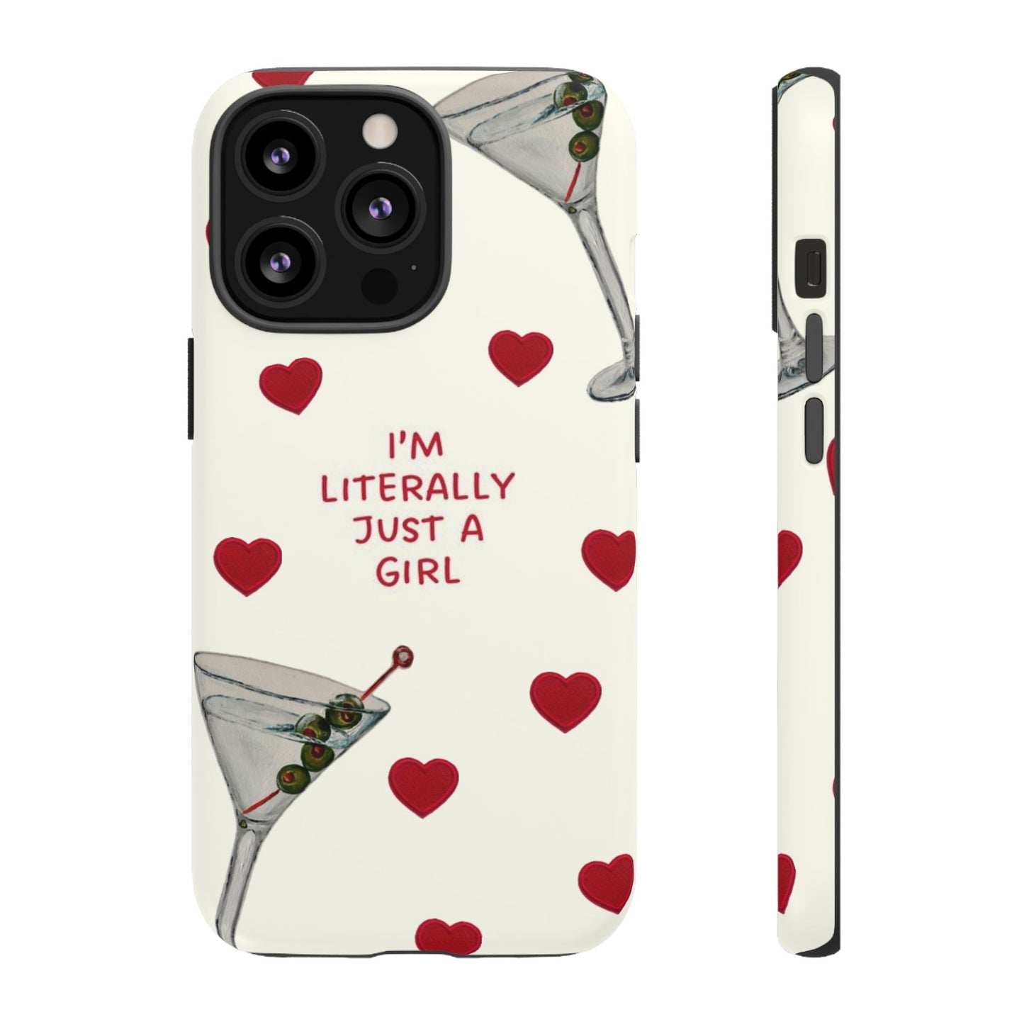 Literally A Girl iPhone Case