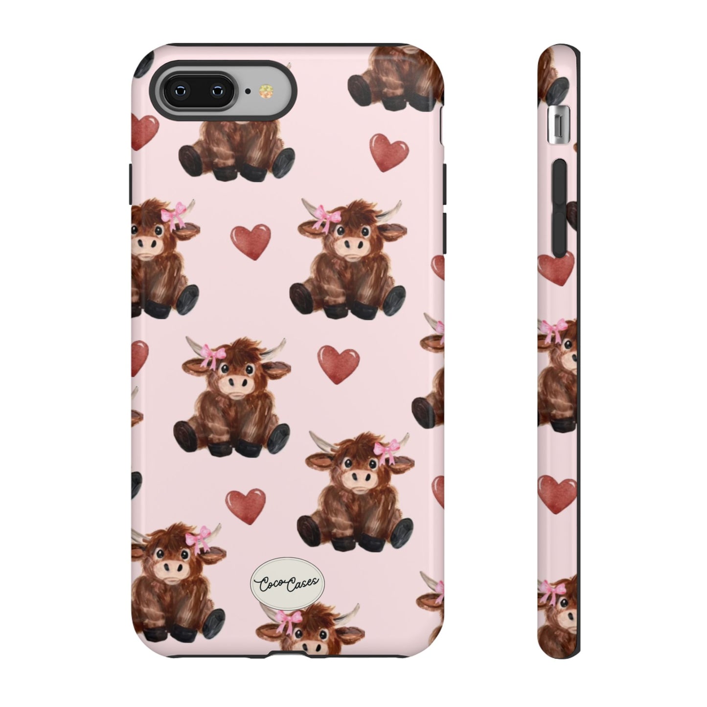 Highland Hearts iPhone Case