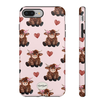 Highland Hearts iPhone Case