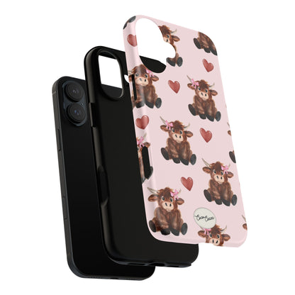 Highland Hearts iPhone Case
