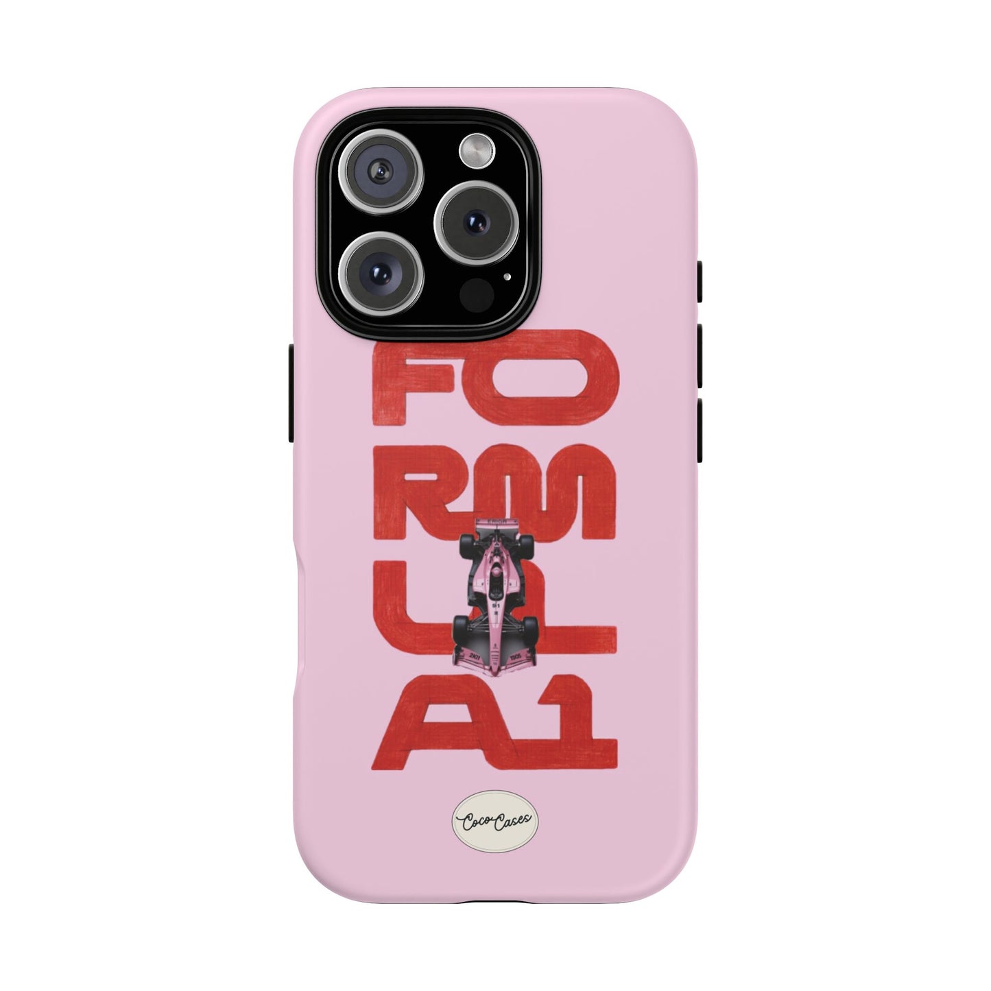 Pink Pitstop iPhone Case