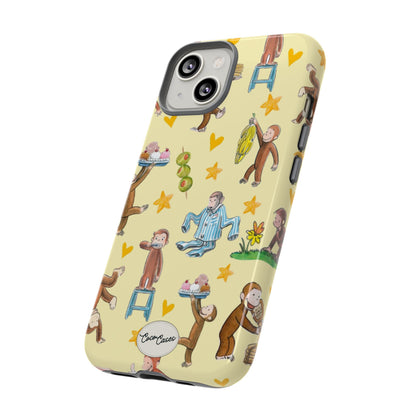 Curious Monkey iPhone Case