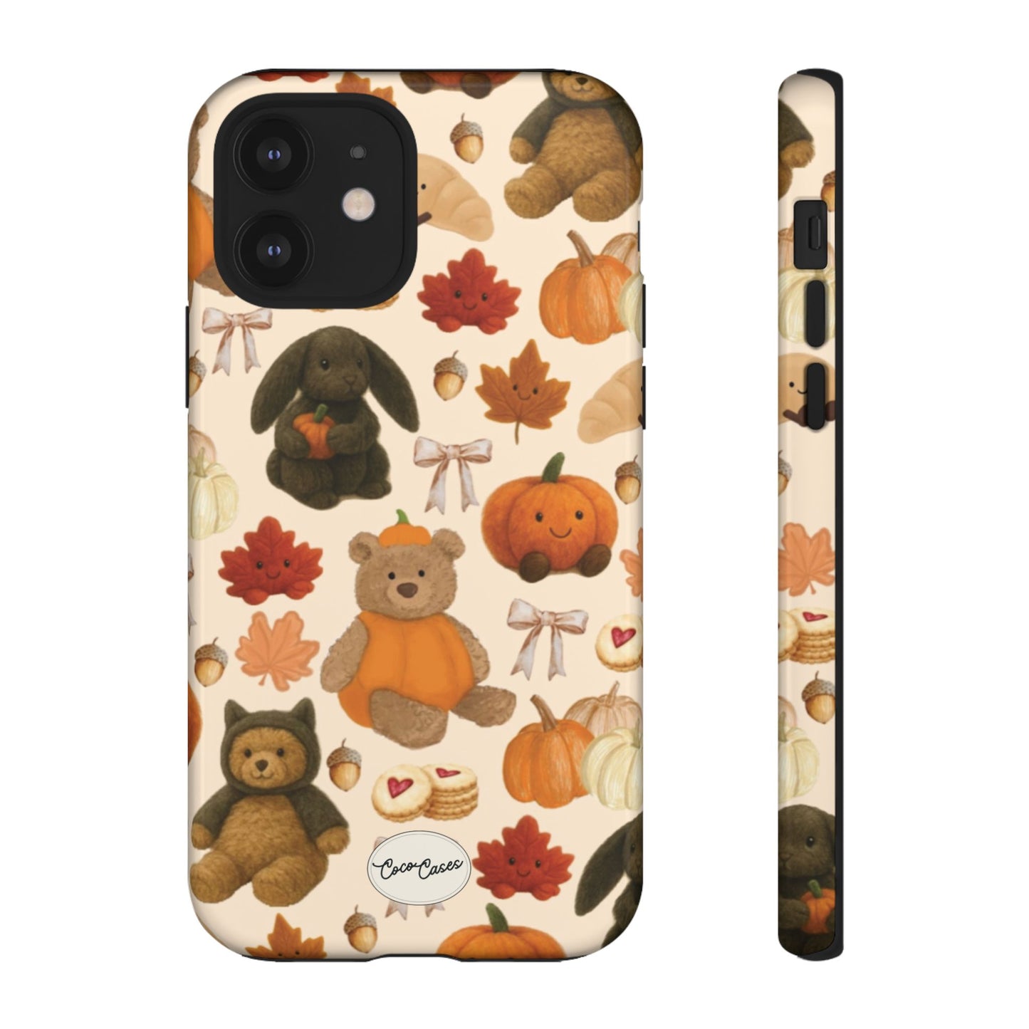 Autumn Teddies iPhone Case