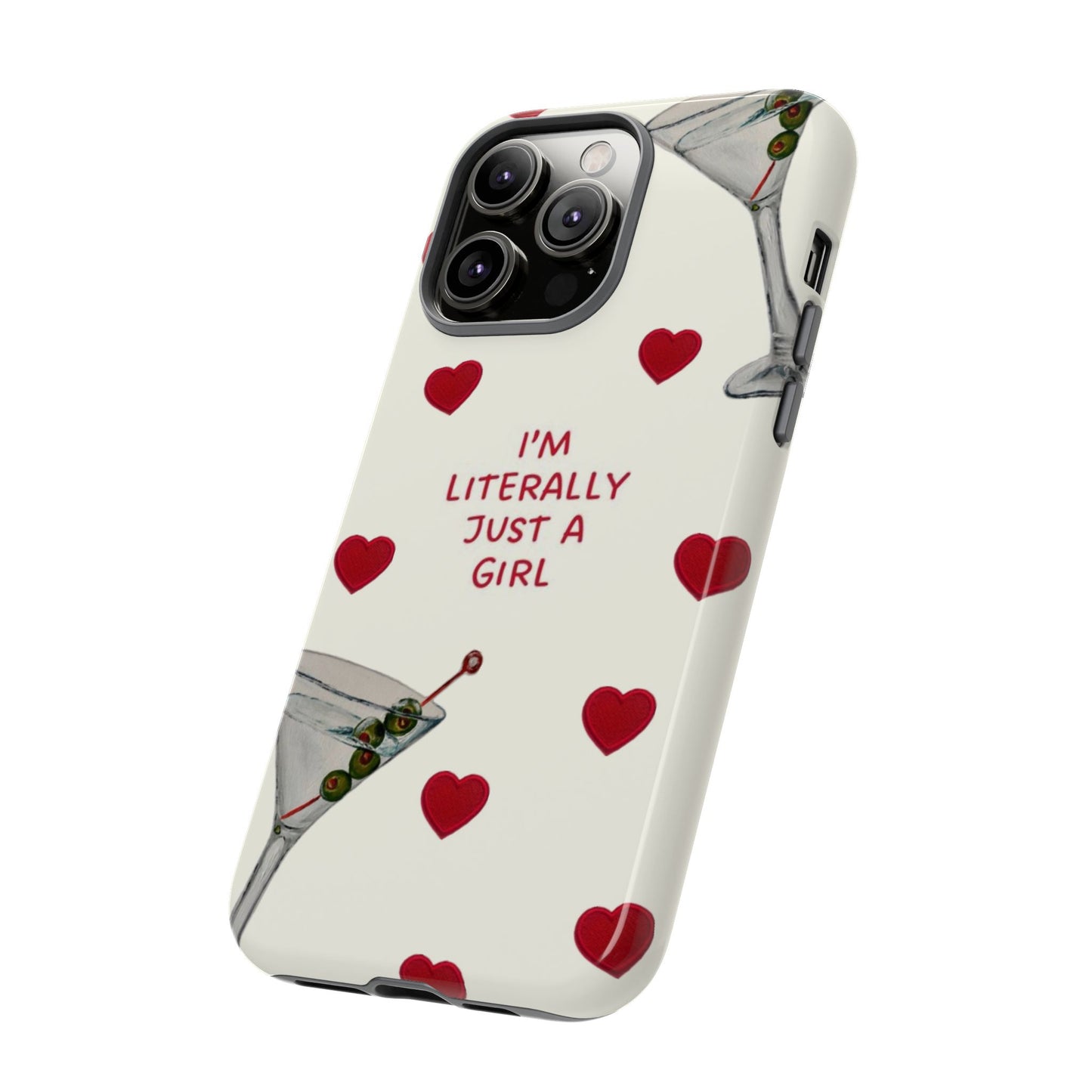 Literally A Girl iPhone Case