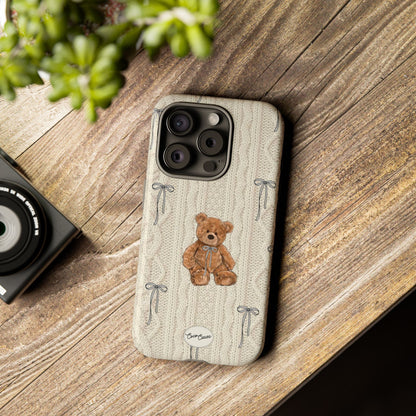Little Bow Bear iPhone Case