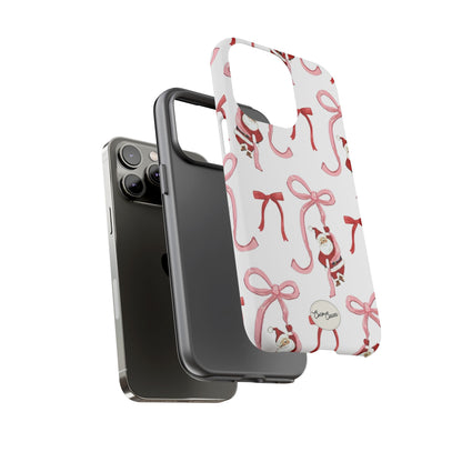 Santa’s Bow Ride iPhone Case